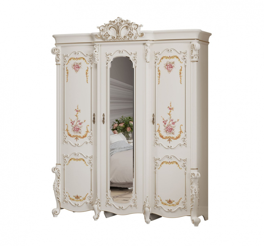 картинка Шкаф "Венеция Классик" 3 ст. (Арида) магазин Мебель Легко