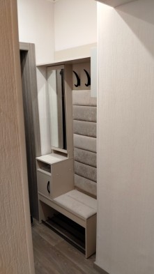 картинка Модульная мебель для прихожей «Ольга-Сатин» магазин Мебель Легко