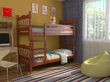 Двухъярусная кровать Соня с бортиком