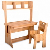 Комплект Школярик 90 см (стол+ надстройка + стул)